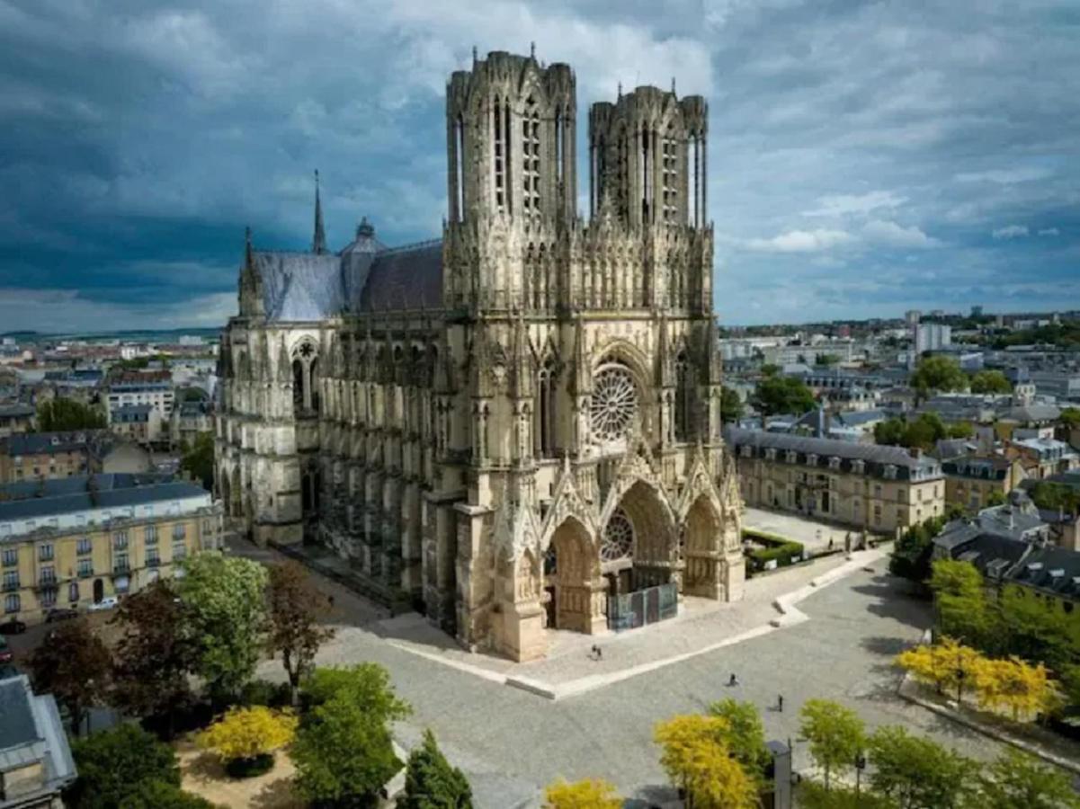 Appartement Cosy Proche Cathedrale Reims Zewnętrze zdjęcie