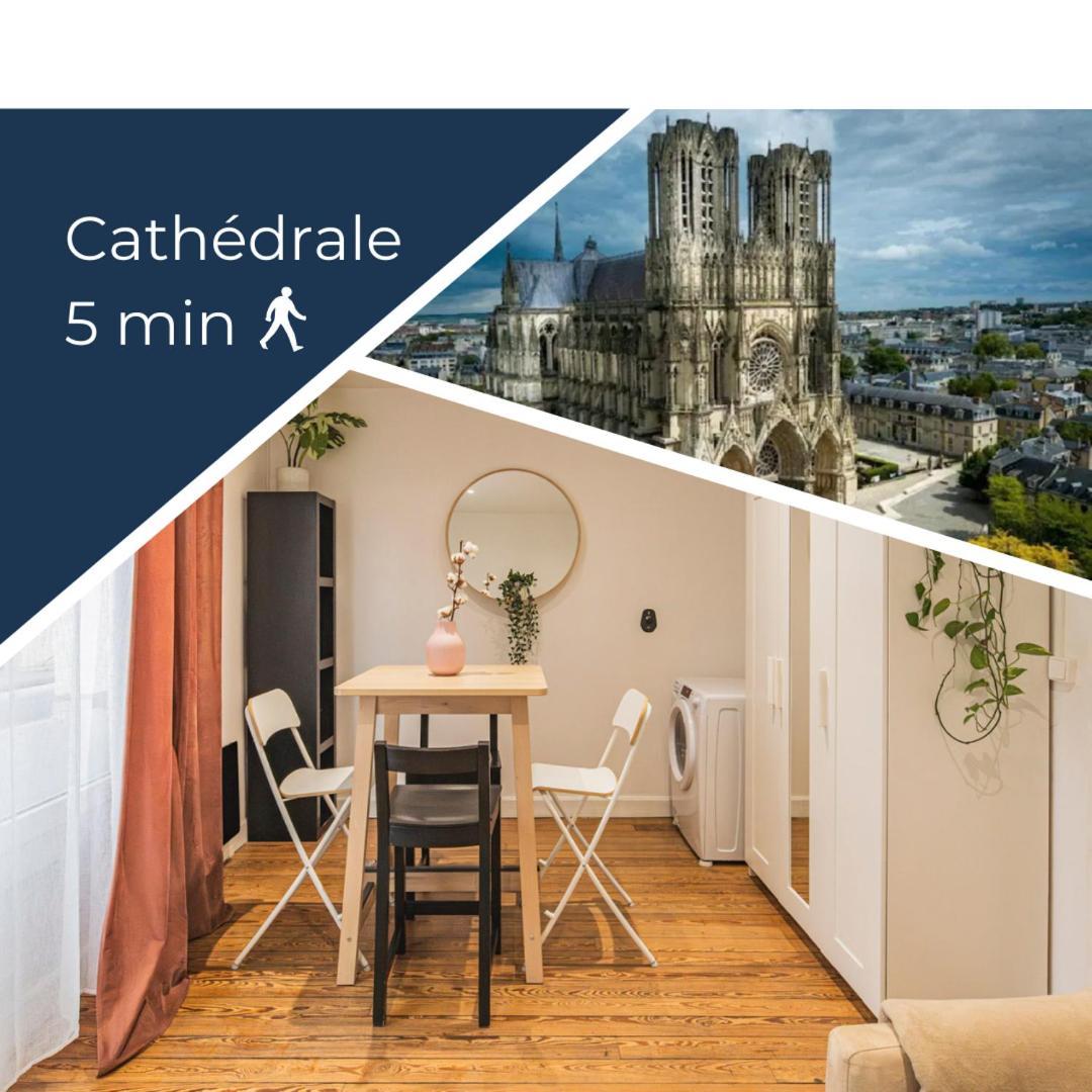 Appartement Cosy Proche Cathedrale Reims Zewnętrze zdjęcie